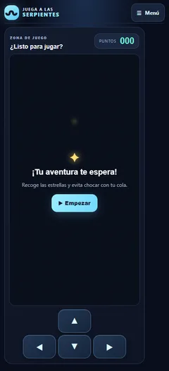 Juega a las serpientes, juego creado por Nohemí